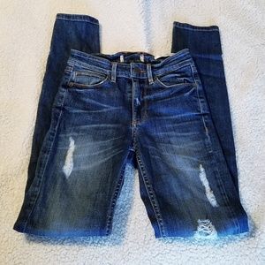 Guess high waisted jeans